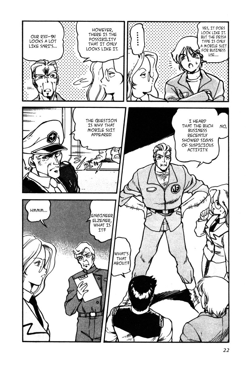 Kidou Senshi Gundam: Silhouette Formula 91 Chapter 1.2 page 18 - Chapter 1 v2 : Encounter