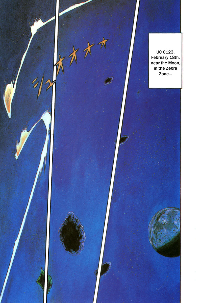 Kidou Senshi Gundam: Silhouette Formula 91 Chapter 1.2 page 3 - Chapter 1 v2 : Encounter