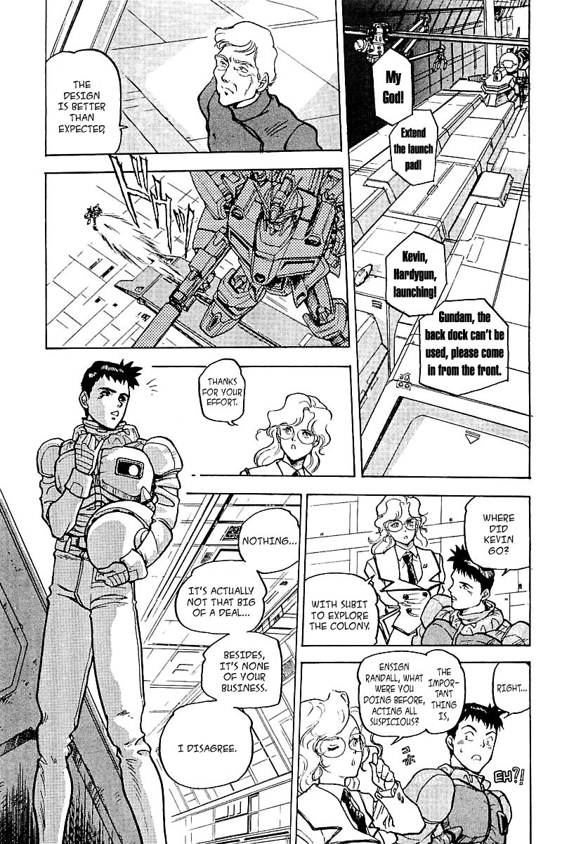 Kidou Senshi Gundam: Silhouette Formula 91 Chapter 4.2 page 14 - Chapter 4 v2 : Cologne