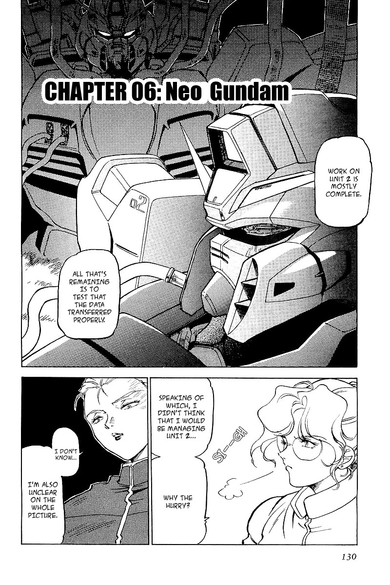 Kidou Senshi Gundam: Silhouette Formula 91 Chapter 6.2 page 2 - Chapter 6 v2 : Neo Gundam