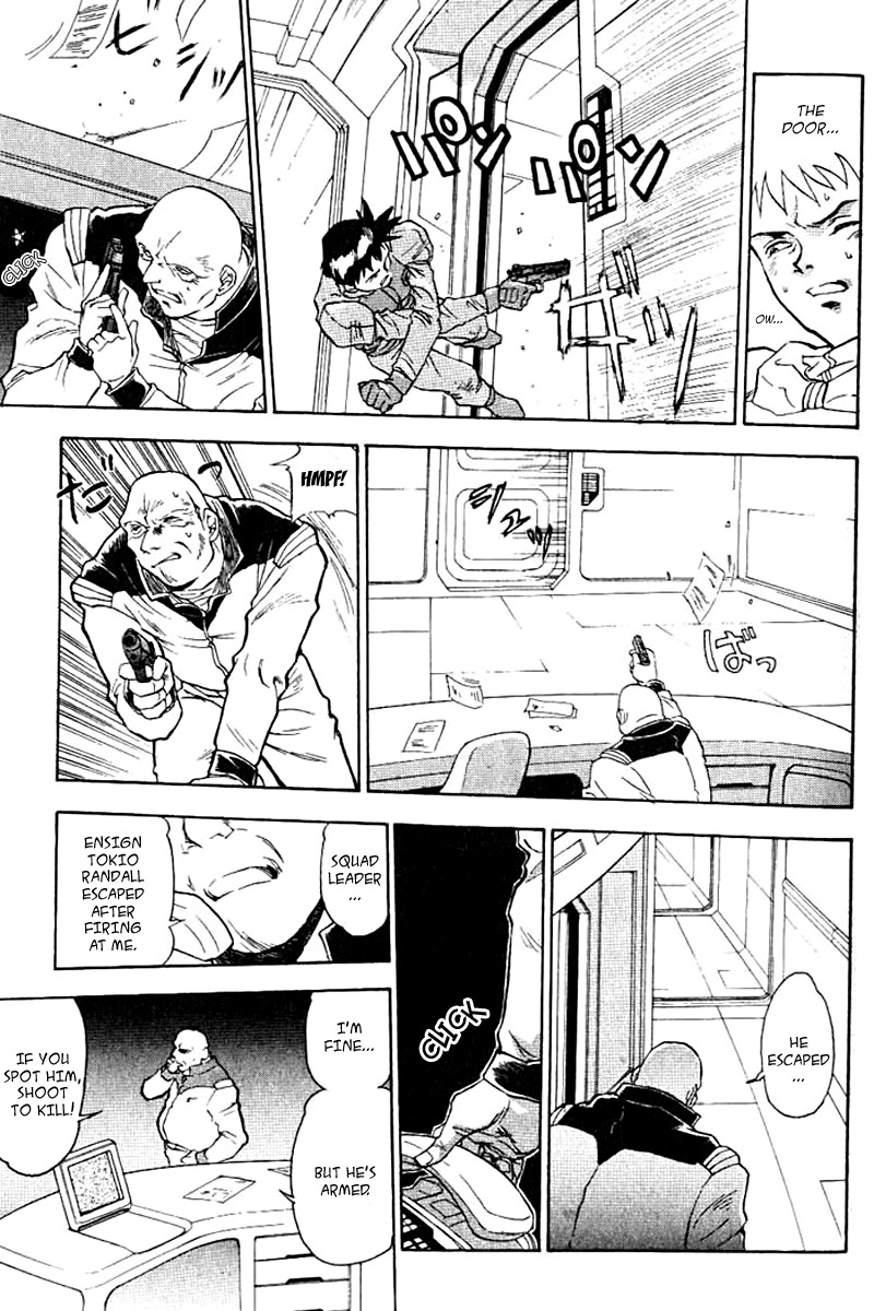 Kidou Senshi Gundam: Silhouette Formula 91 Chapter 9.2 page 13 - Chapter 9 v2 : Escape