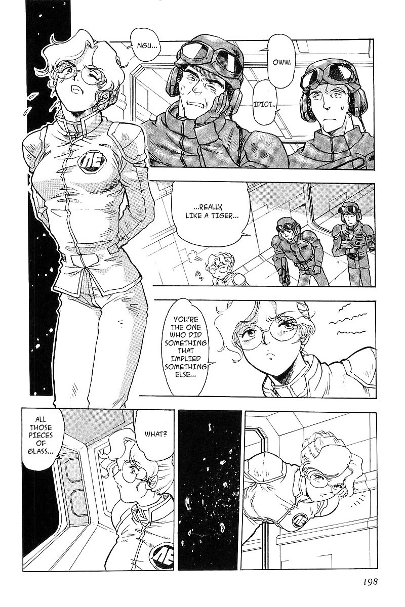 Kidou Senshi Gundam: Silhouette Formula 91 Chapter 9.2 page 14 - Chapter 9 v2 : Escape