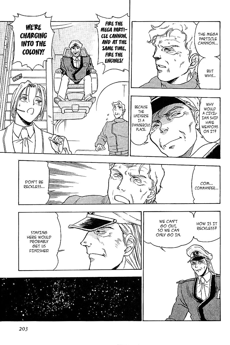 Kidou Senshi Gundam: Silhouette Formula 91 Chapter 9.2 page 19 - Chapter 9 v2 : Escape