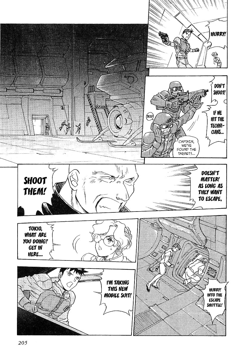 Kidou Senshi Gundam: Silhouette Formula 91 Chapter 9.2 page 21 - Chapter 9 v2 : Escape