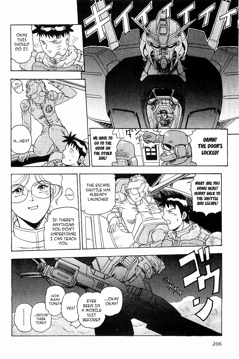 Kidou Senshi Gundam: Silhouette Formula 91 Chapter 9.2 page 22 - Chapter 9 v2 : Escape
