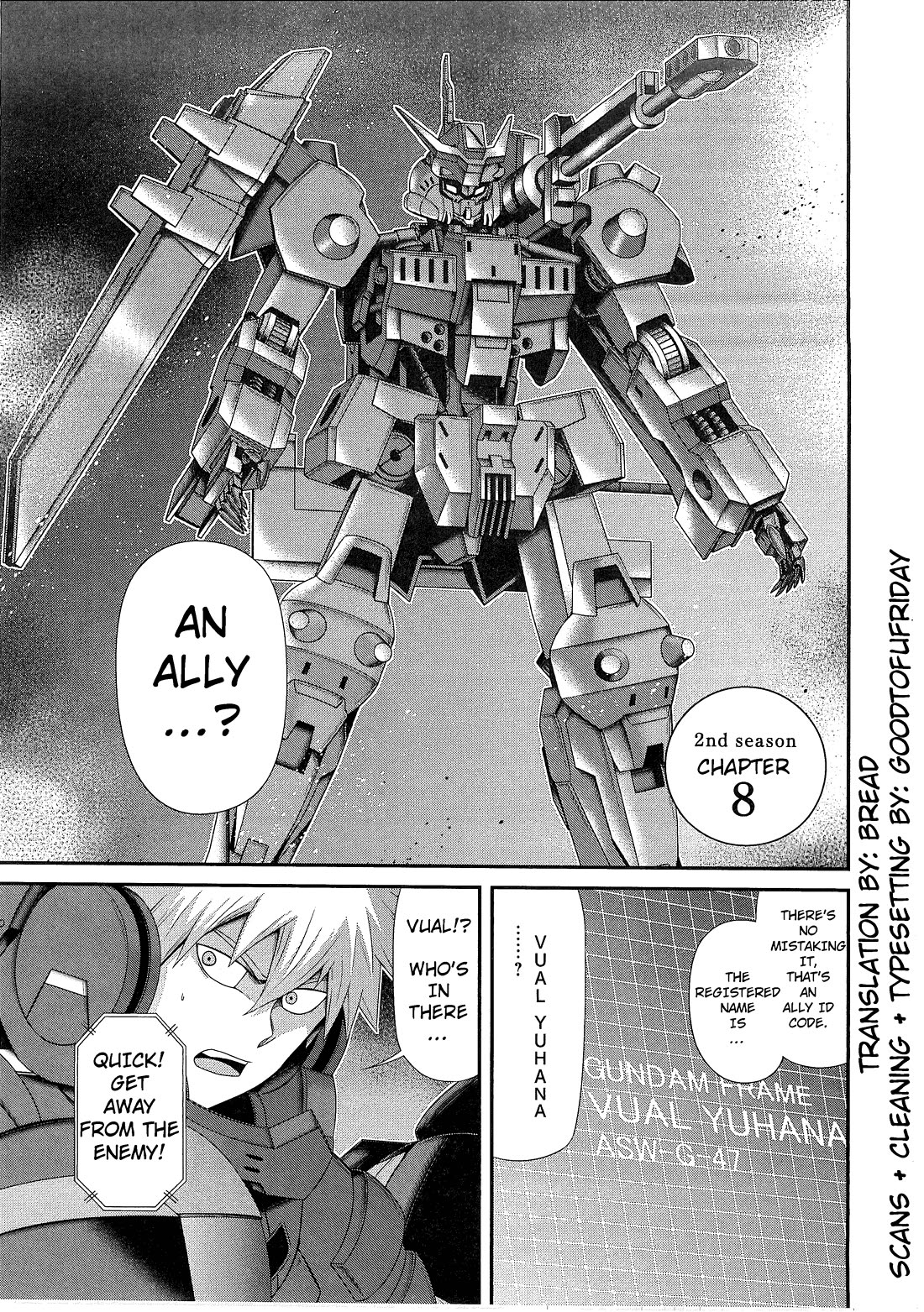 Kidou Senshi Gundam - Tekketsu no Orphans Gekkou Chapter 15 page 1 - Chapter 15