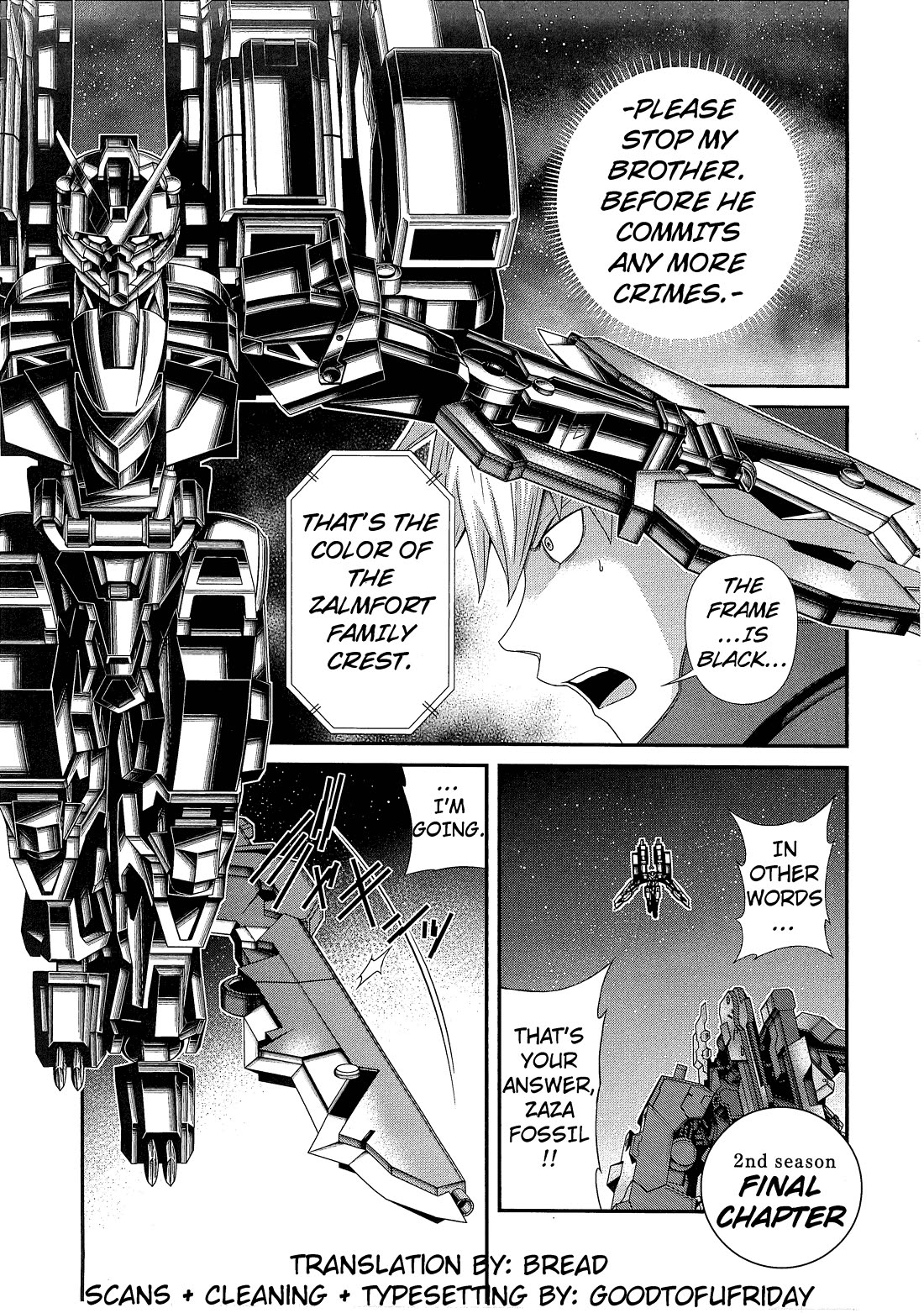 Kidou Senshi Gundam - Tekketsu no Orphans Gekkou Chapter 16 page 1 - Chapter 16 [END]