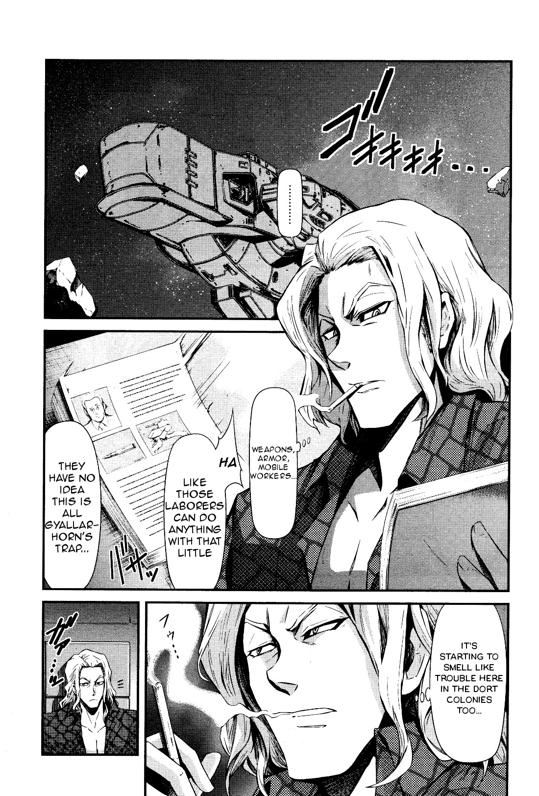Kidou Senshi Gundam - Tekketsu no Orphans Gekkou Chapter 3 page 1 - Chapter 3