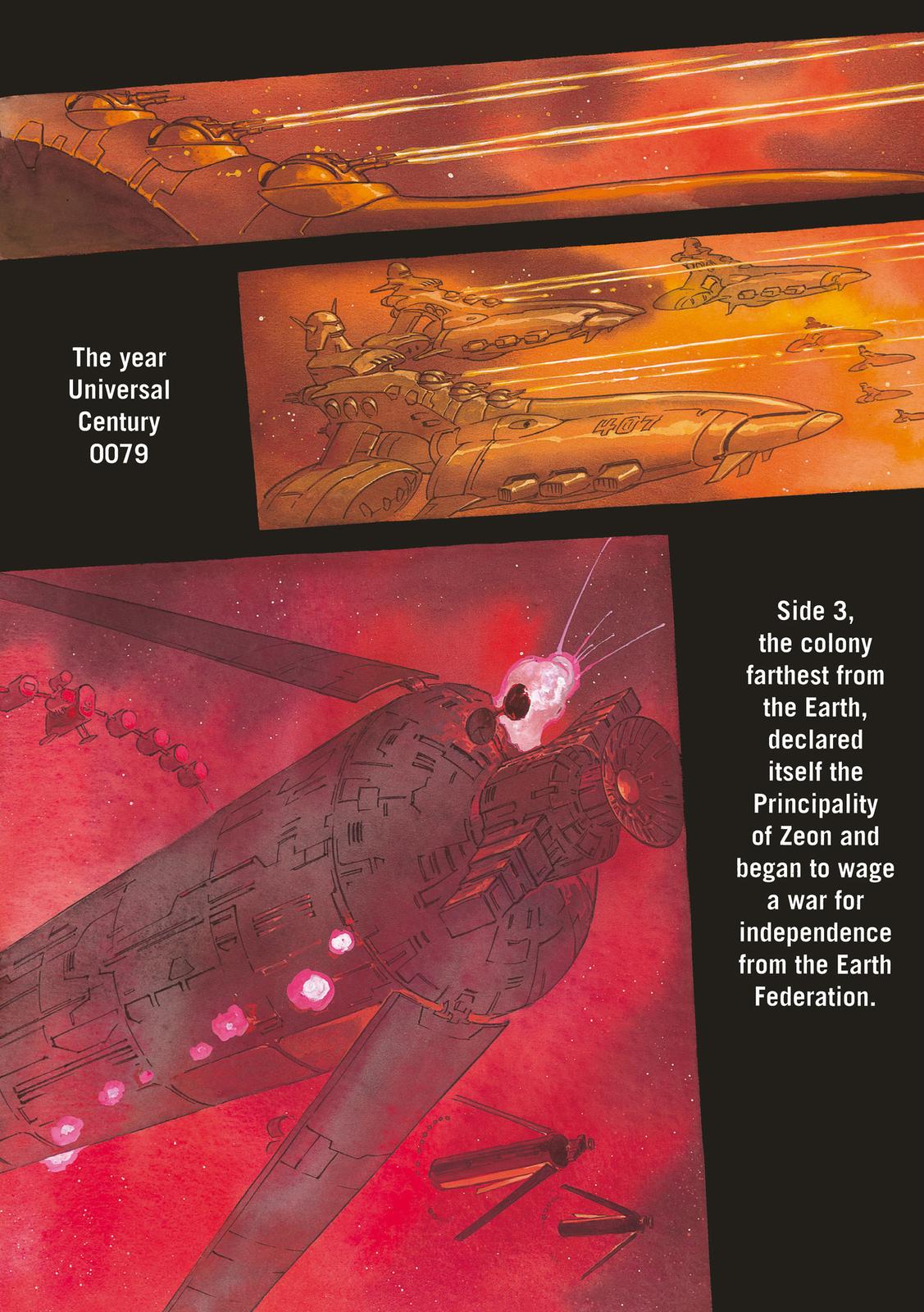 Kidou Senshi Gundam: The Origin Chapter 1 page 5 - Chapter 1