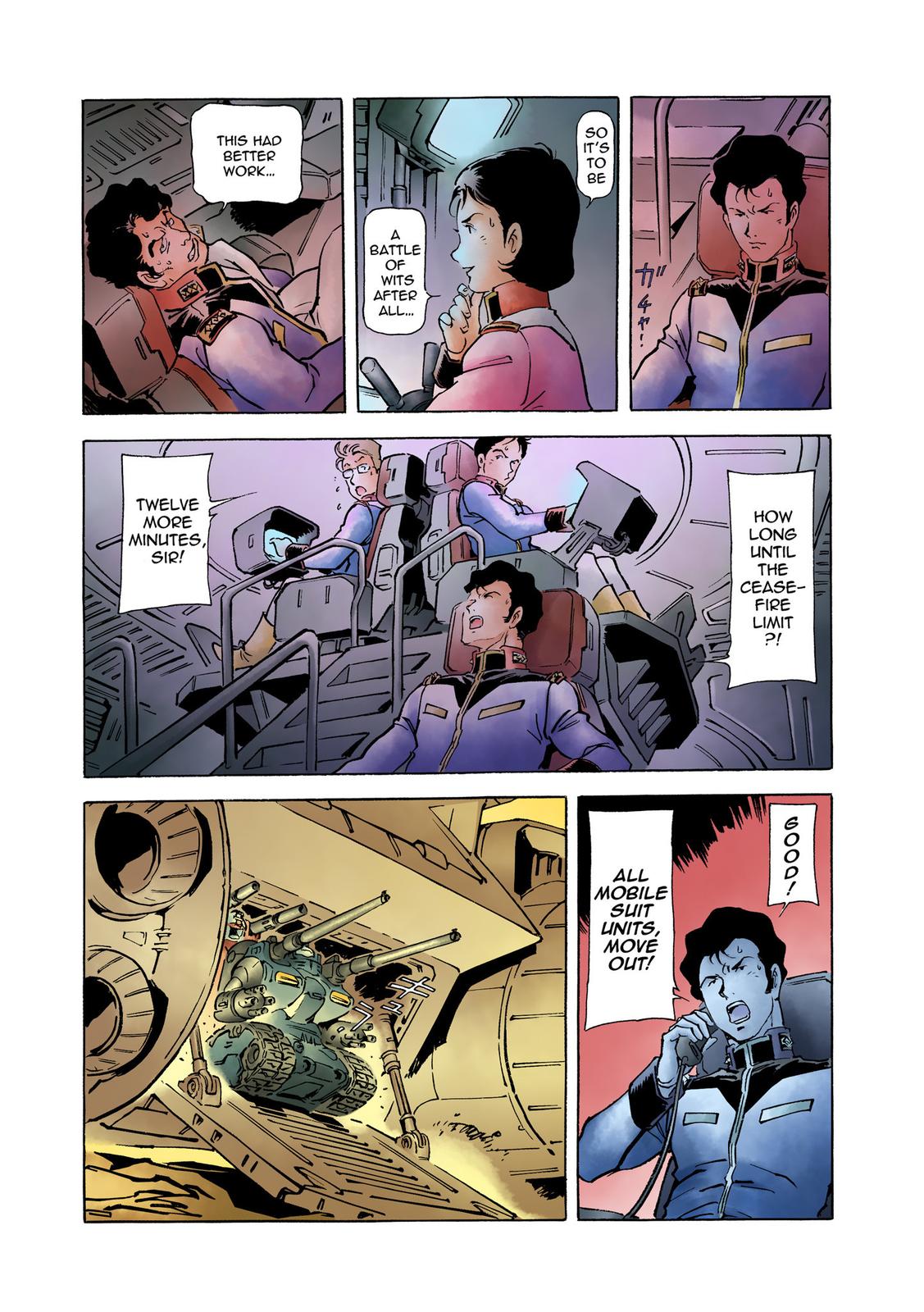 Kidou Senshi Gundam: The Origin Chapter 12 page 34 - Chapter 12