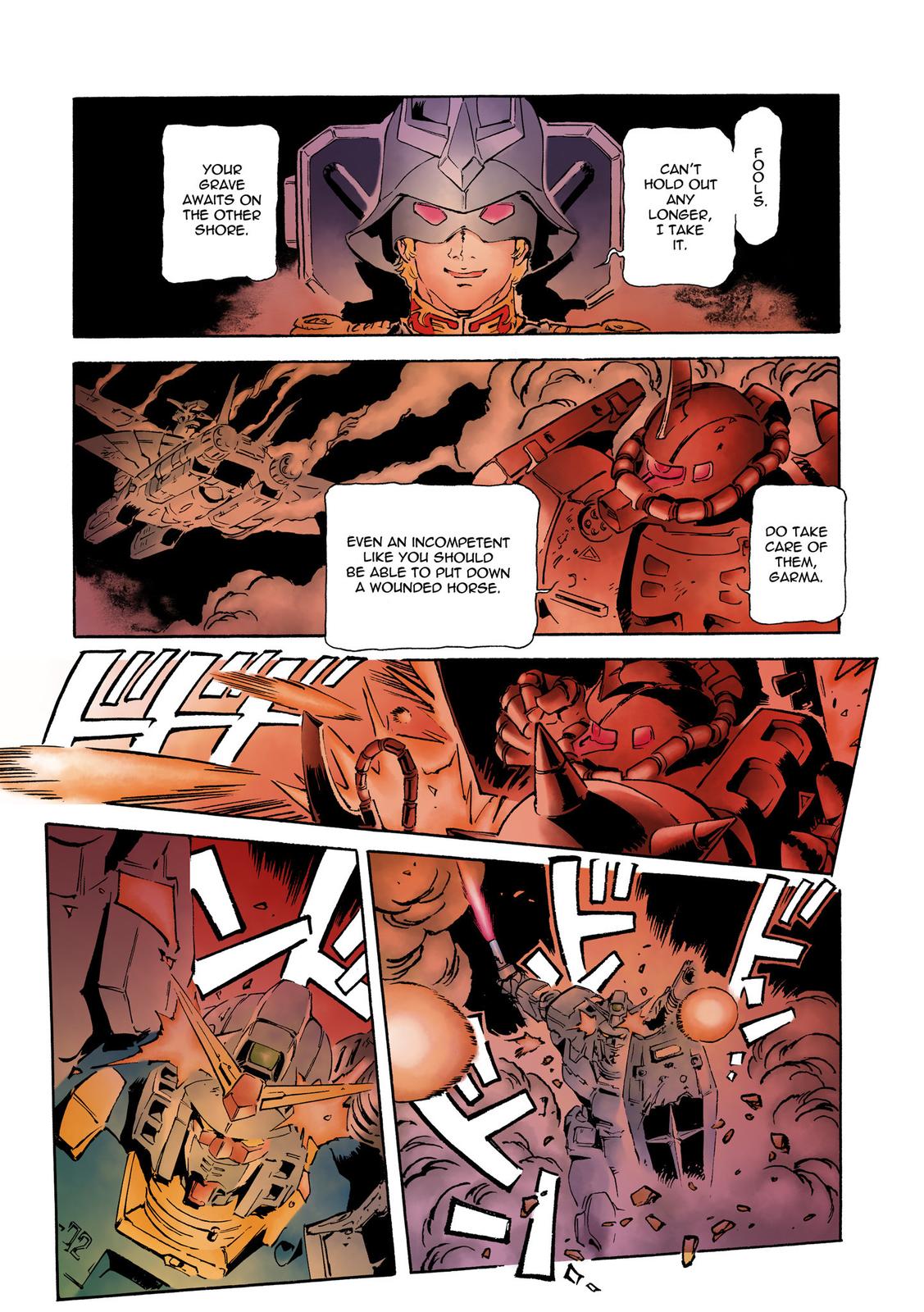Kidou Senshi Gundam: The Origin Chapter 12 page 71 - Chapter 12