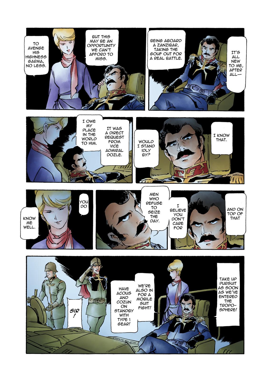 Kidou Senshi Gundam: The Origin Chapter 17 page 34 - Chapter 17