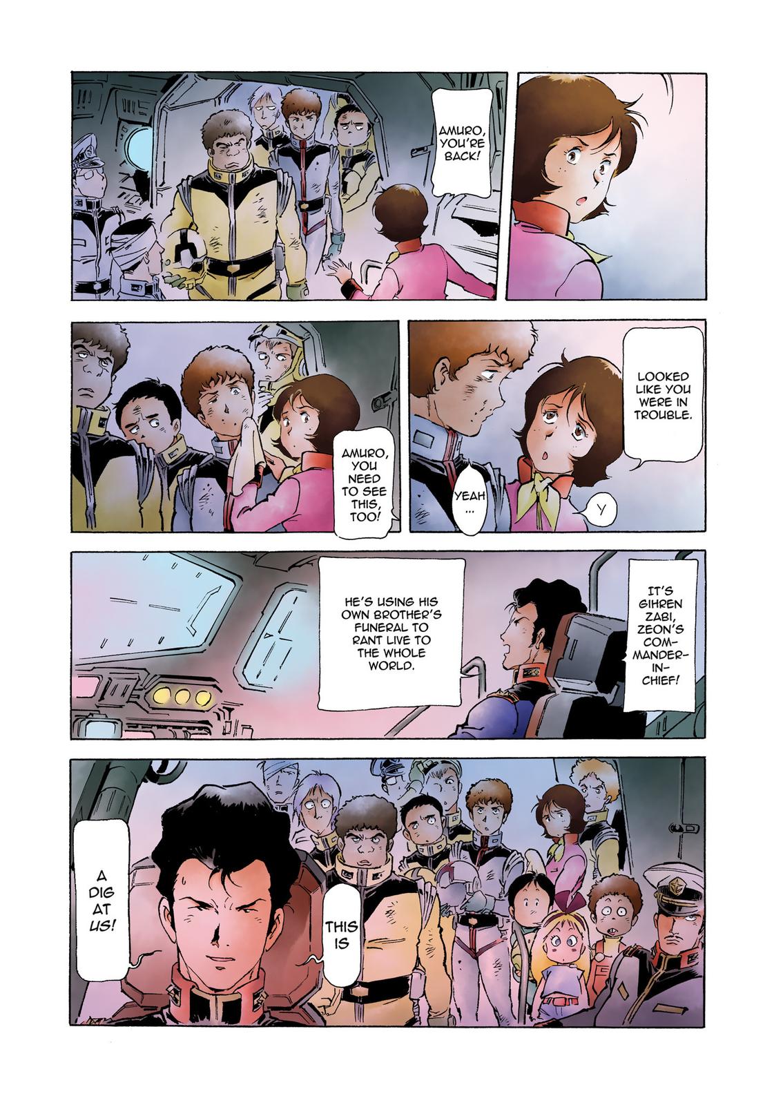 Kidou Senshi Gundam: The Origin Chapter 18 page 34 - Chapter 18