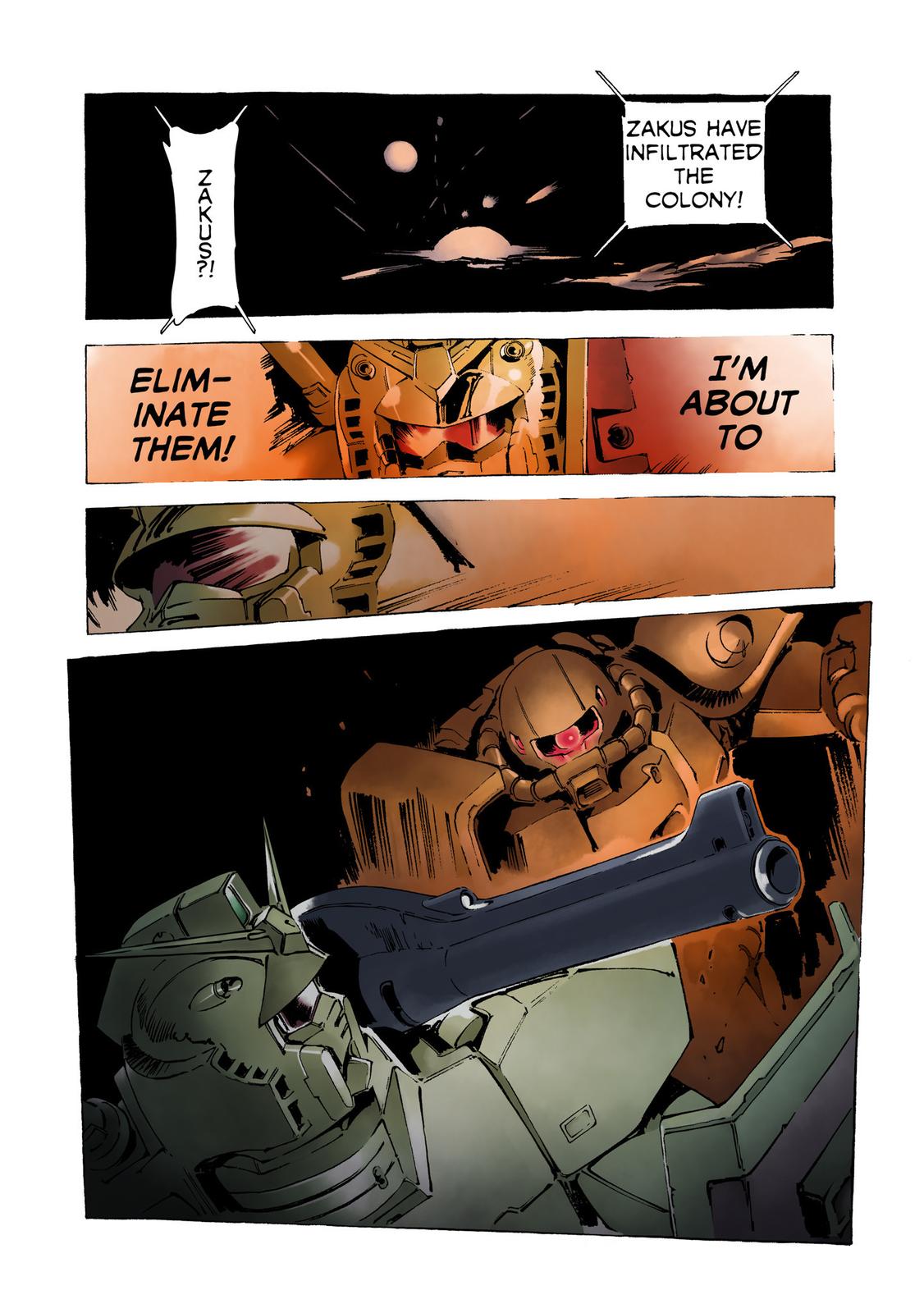 Kidou Senshi Gundam: The Origin Chapter 2 page 8 - Chapter 2
