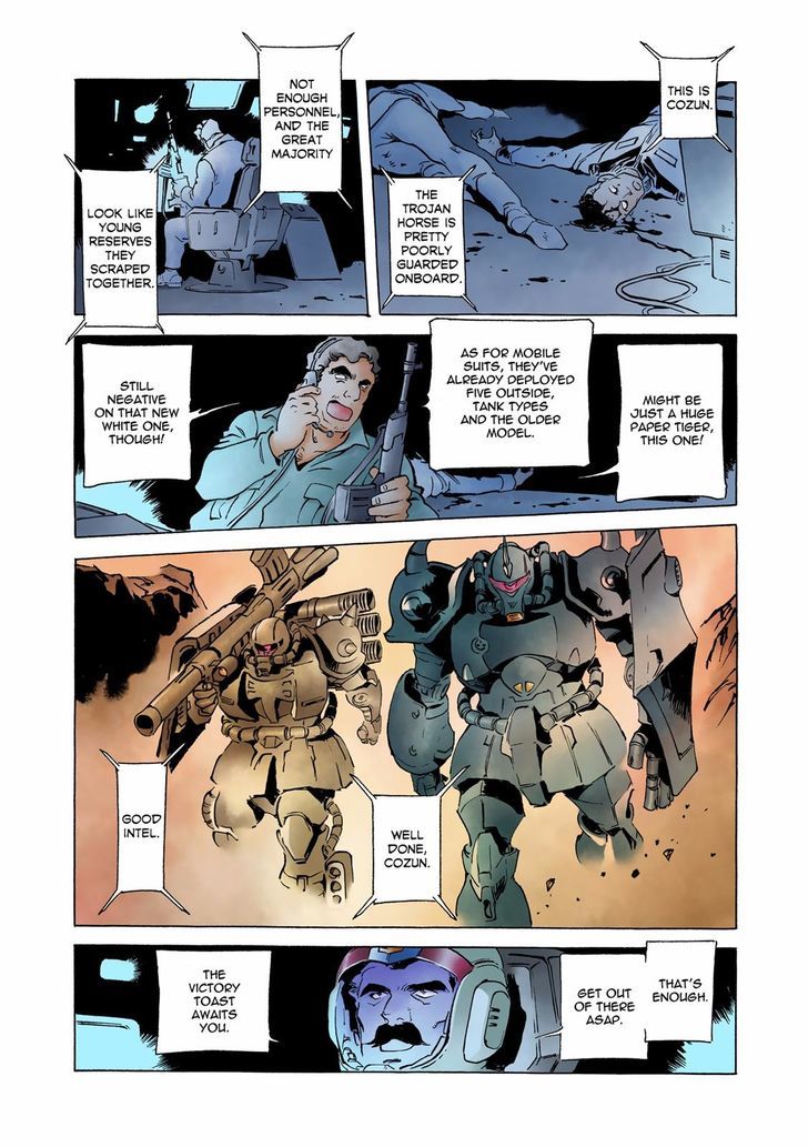 Kidou Senshi Gundam: The Origin Chapter 22 page 13 - Chapter 22