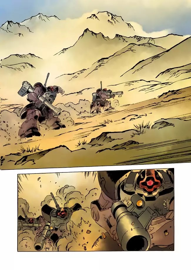 Kidou Senshi Gundam: The Origin Chapter 26 page 34 - Chapter 26: Section 26 - Section I