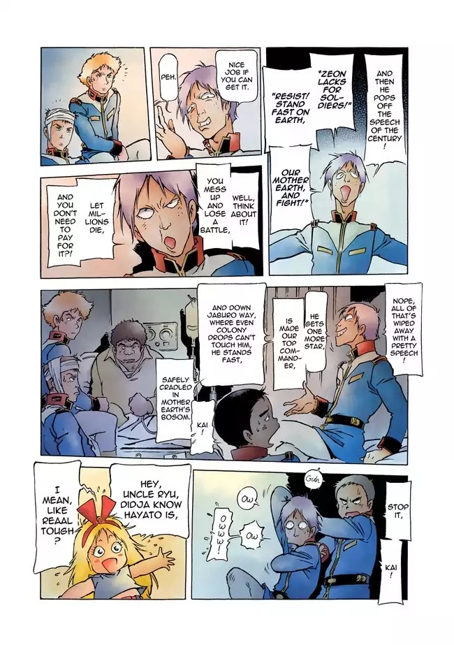 Kidou Senshi Gundam: The Origin Chapter 27 page 34 - Chapter 27: Section 27 - Section II