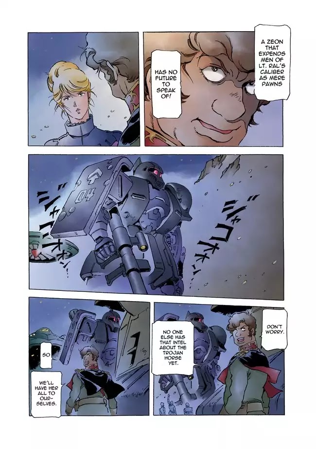 Kidou Senshi Gundam: The Origin Chapter 27 page 46 - Chapter 27: Section 27 - Section II