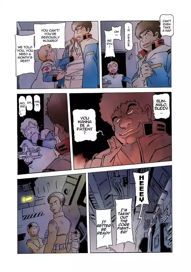 Kidou Senshi Gundam: The Origin Chapter 28 page 34 - Chapter 28: Section 28 - Section III