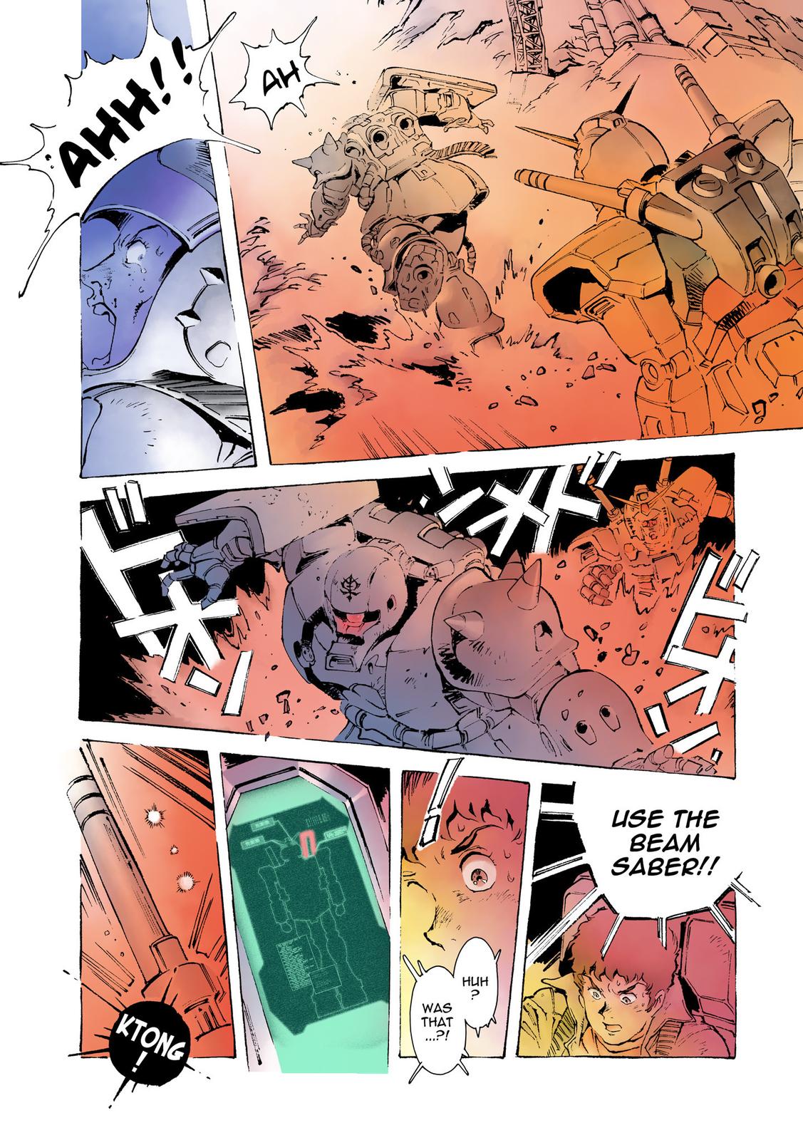 Kidou Senshi Gundam: The Origin Chapter 3 page 33 - Chapter 3