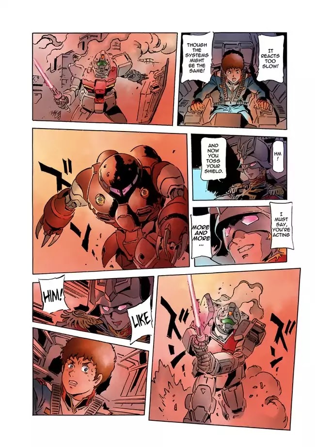 Kidou Senshi Gundam: The Origin Chapter 34 page 35 - Chapter 34: Section 34 - Section IX