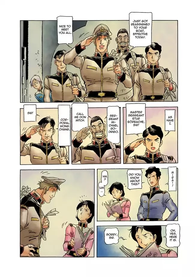Kidou Senshi Gundam: The Origin Chapter 35 page 9 - Chapter 35: Section 35 - Section I