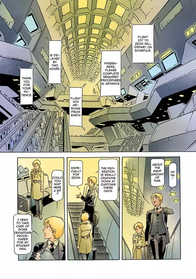 Kidou Senshi Gundam: The Origin Chapter 43 page 10 - Chapter 43: Section 43 - Section IX