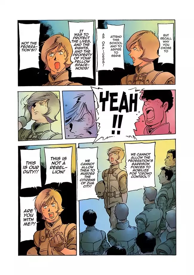 Kidou Senshi Gundam: The Origin Chapter 46 page 34 - Chapter 46: Section 46 - Section III