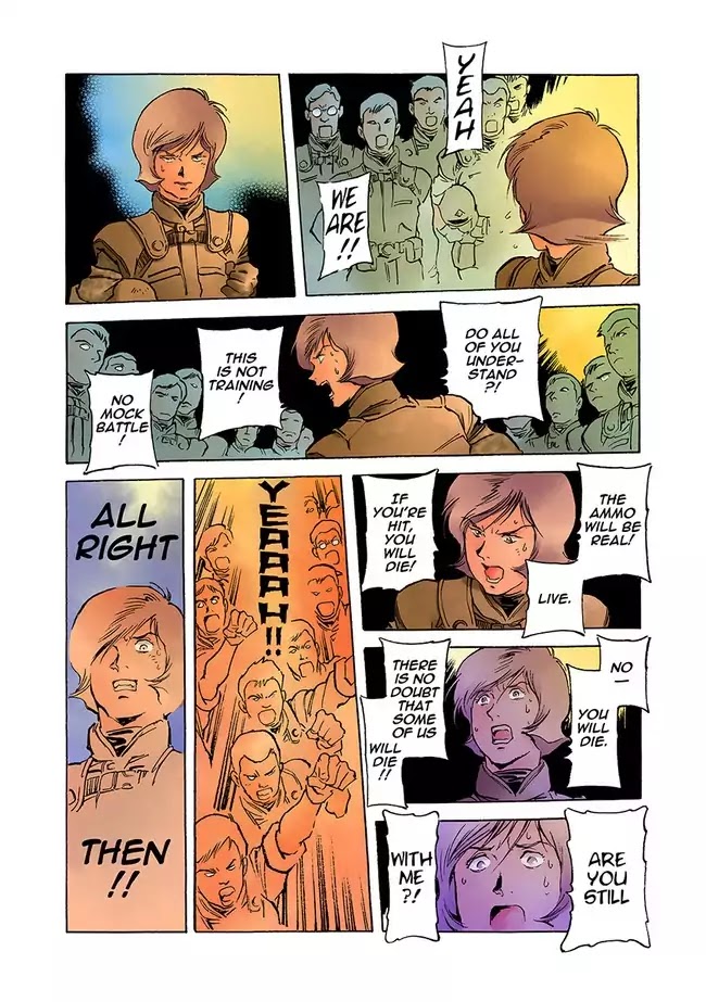 Kidou Senshi Gundam: The Origin Chapter 46 page 35 - Chapter 46: Section 46 - Section III