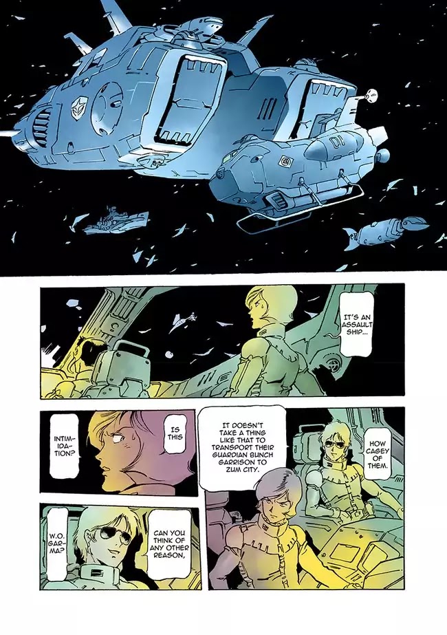 Kidou Senshi Gundam: The Origin Chapter 46 page 5 - Chapter 46: Section 46 - Section III