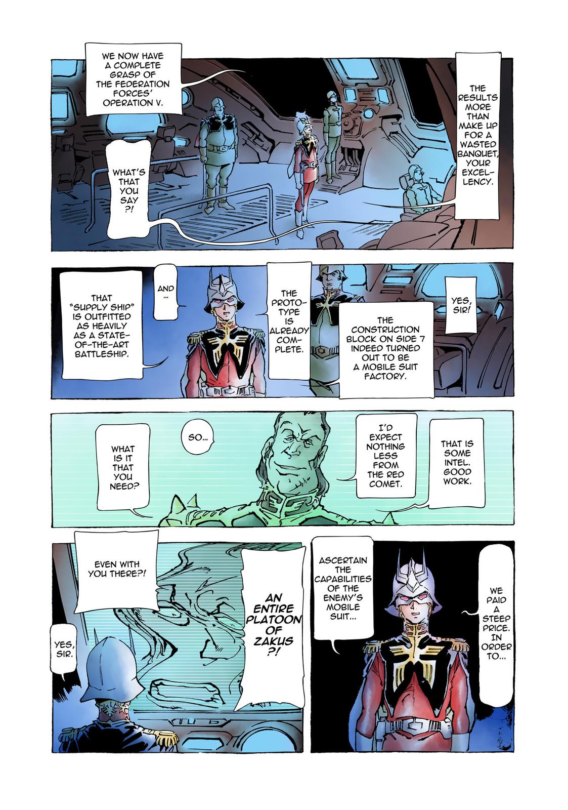 Kidou Senshi Gundam: The Origin Chapter 5 page 28 - Chapter 5
