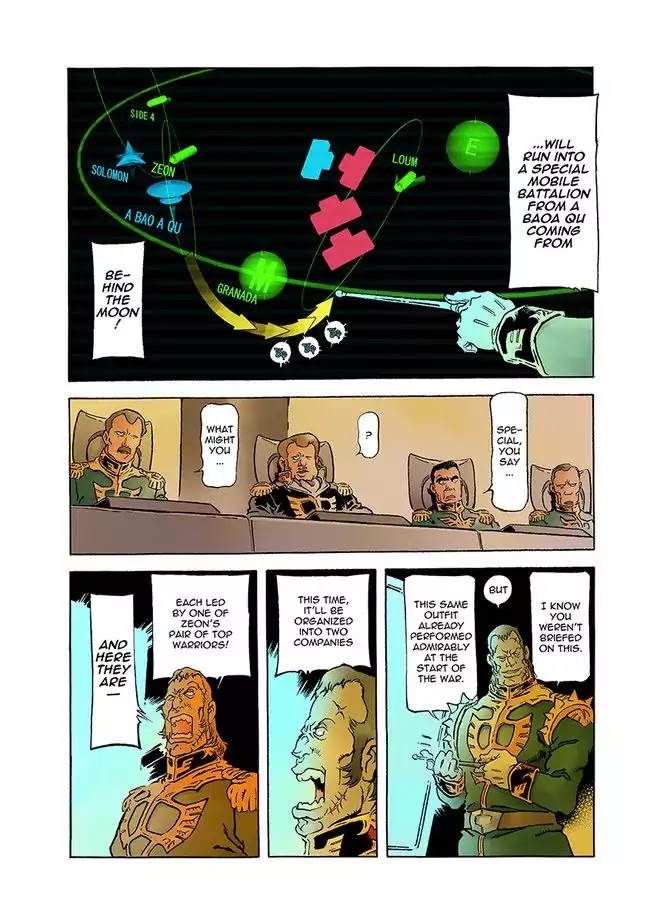Kidou Senshi Gundam: The Origin Chapter 54 page 19 - Chapter 54: Section 54 - Section III