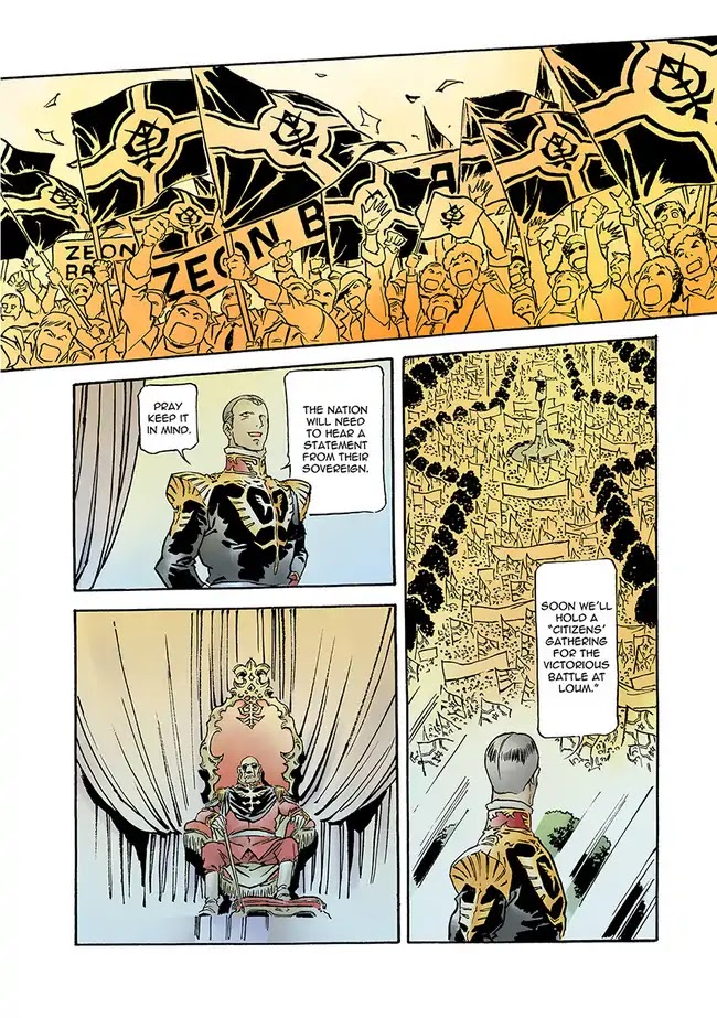 Kidou Senshi Gundam: The Origin Chapter 57 page 22 - Chapter 57: Section 57 - Section VI