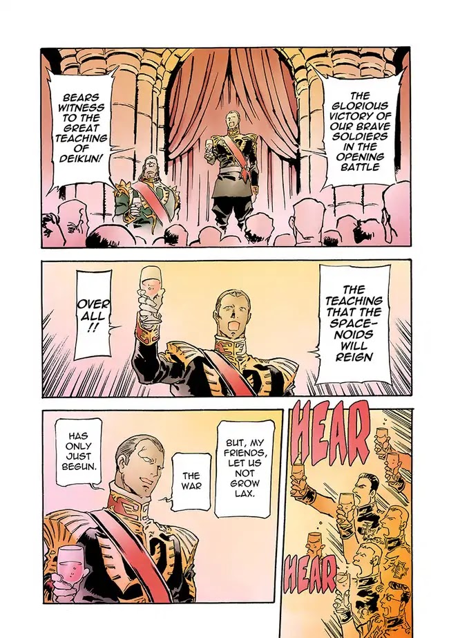 Kidou Senshi Gundam: The Origin Chapter 57 page 36 - Chapter 57: Section 57 - Section VI