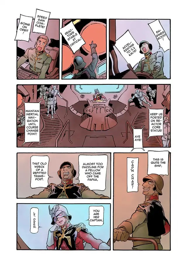 Kidou Senshi Gundam: The Origin Chapter 58 page 36 - Chapter 58: Section 58 - Section VII