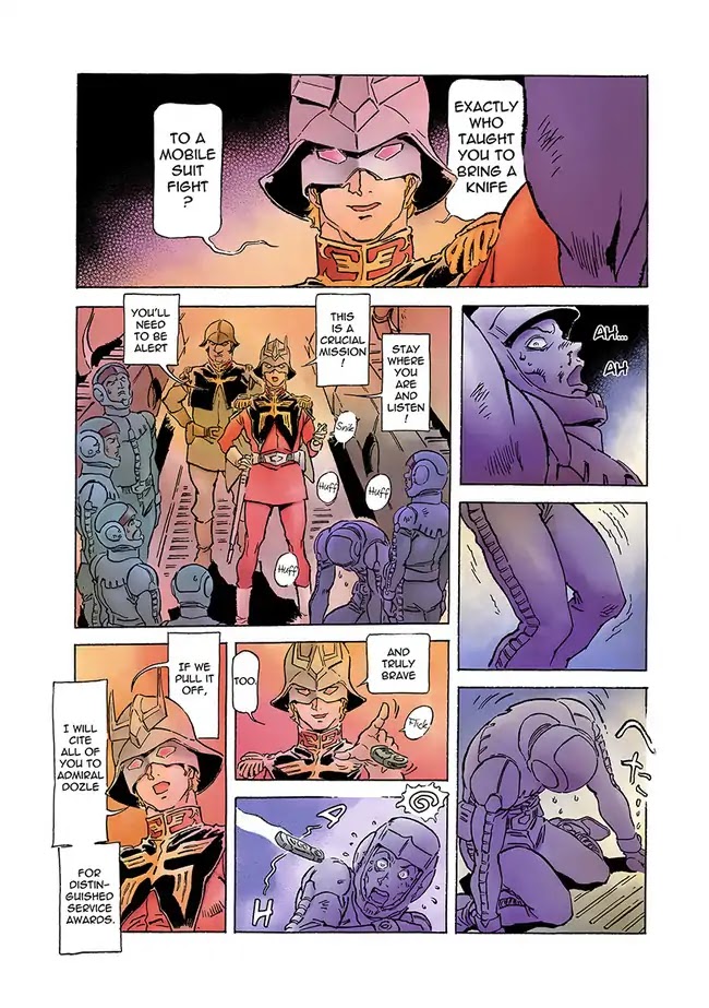 Kidou Senshi Gundam: The Origin Chapter 60 page 23 - Chapter 60: Special Feature: On the Eve