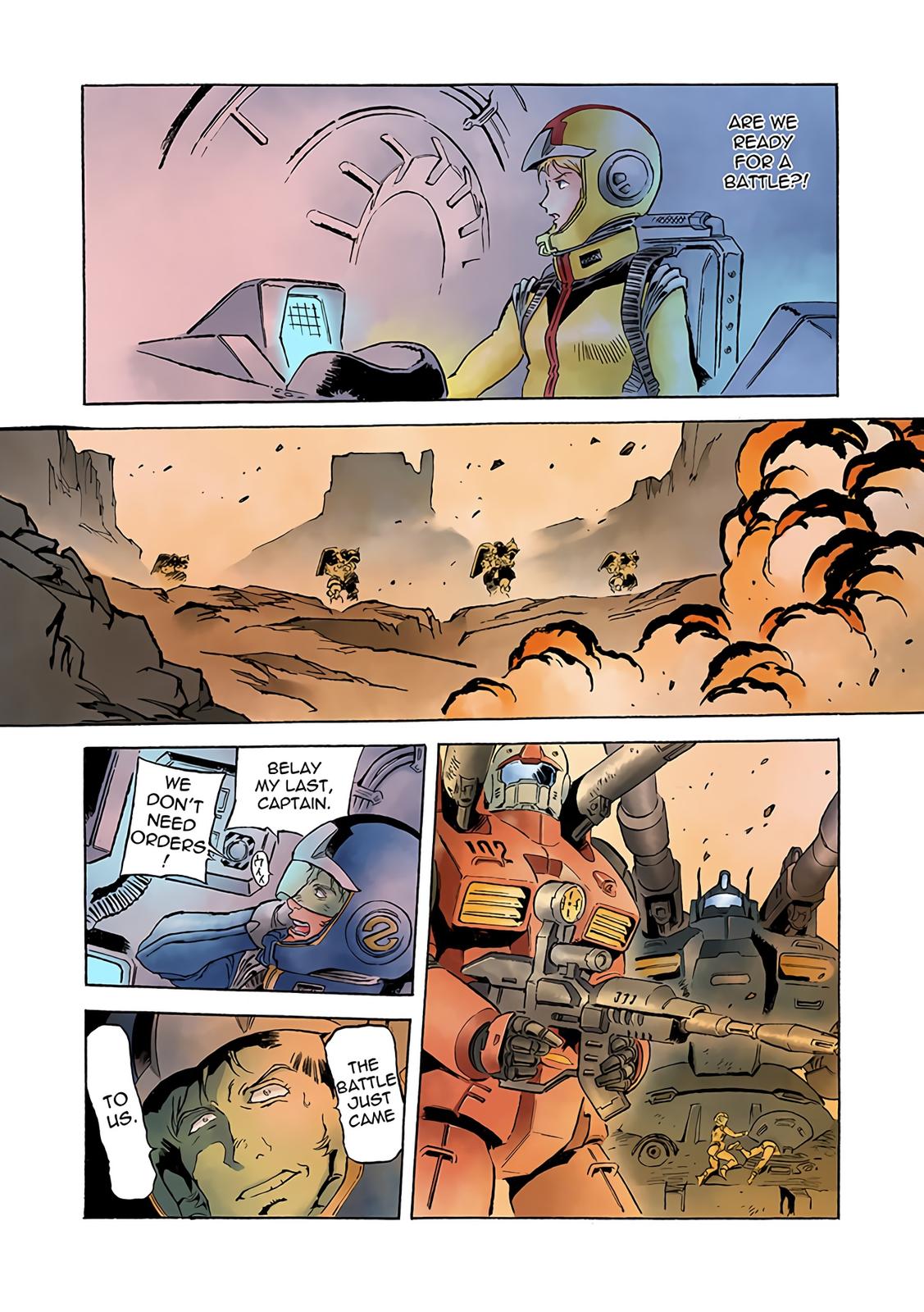 Kidou Senshi Gundam: The Origin Chapter 79 page 21 - Chapter 79