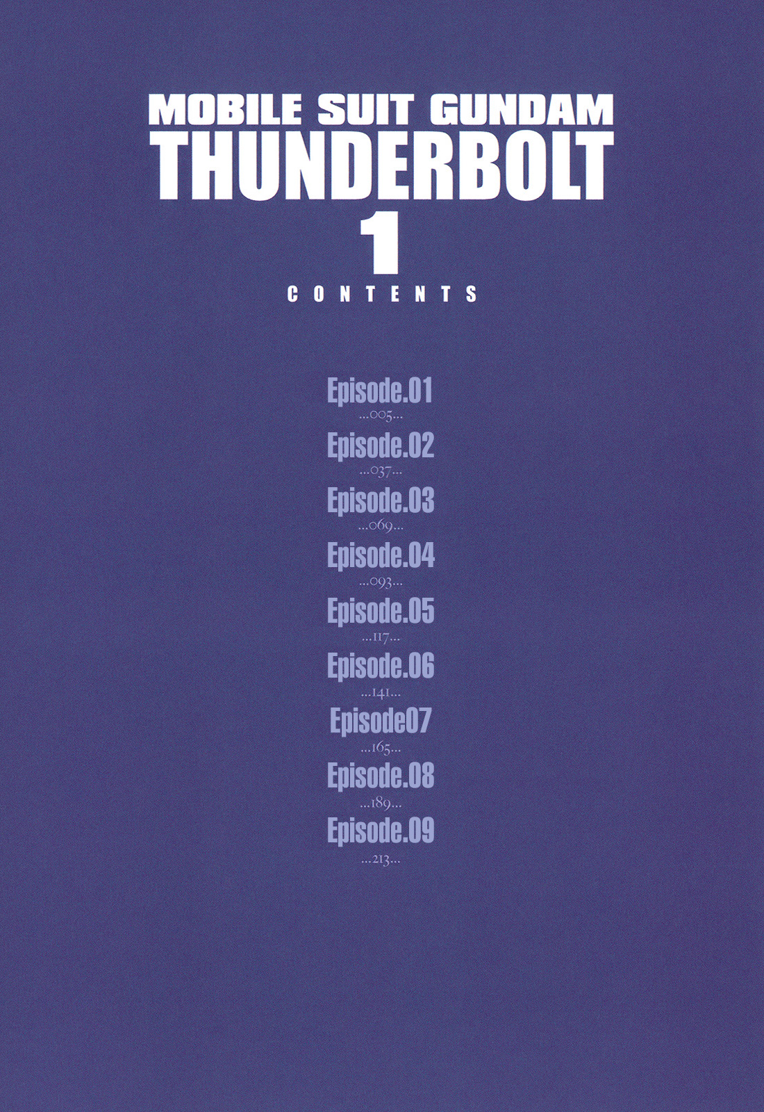 Kidou Senshi Gundam Thunderbolt Chapter 1 page 4 - Chapter 1 : Episode.1