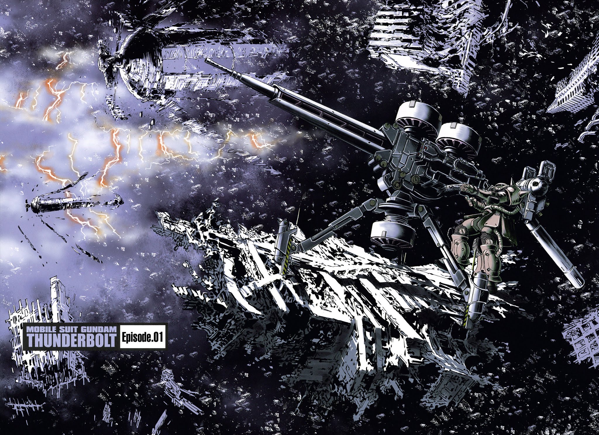 Kidou Senshi Gundam Thunderbolt Chapter 1 page 6 - Chapter 1 : Episode.1