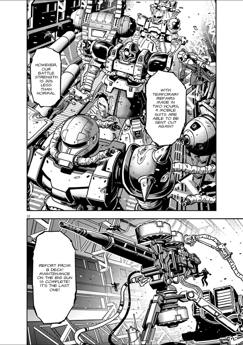 Kidou Senshi Gundam Thunderbolt Chapter 11.2 page 12 - Chapter 11 v2 : Episode.11