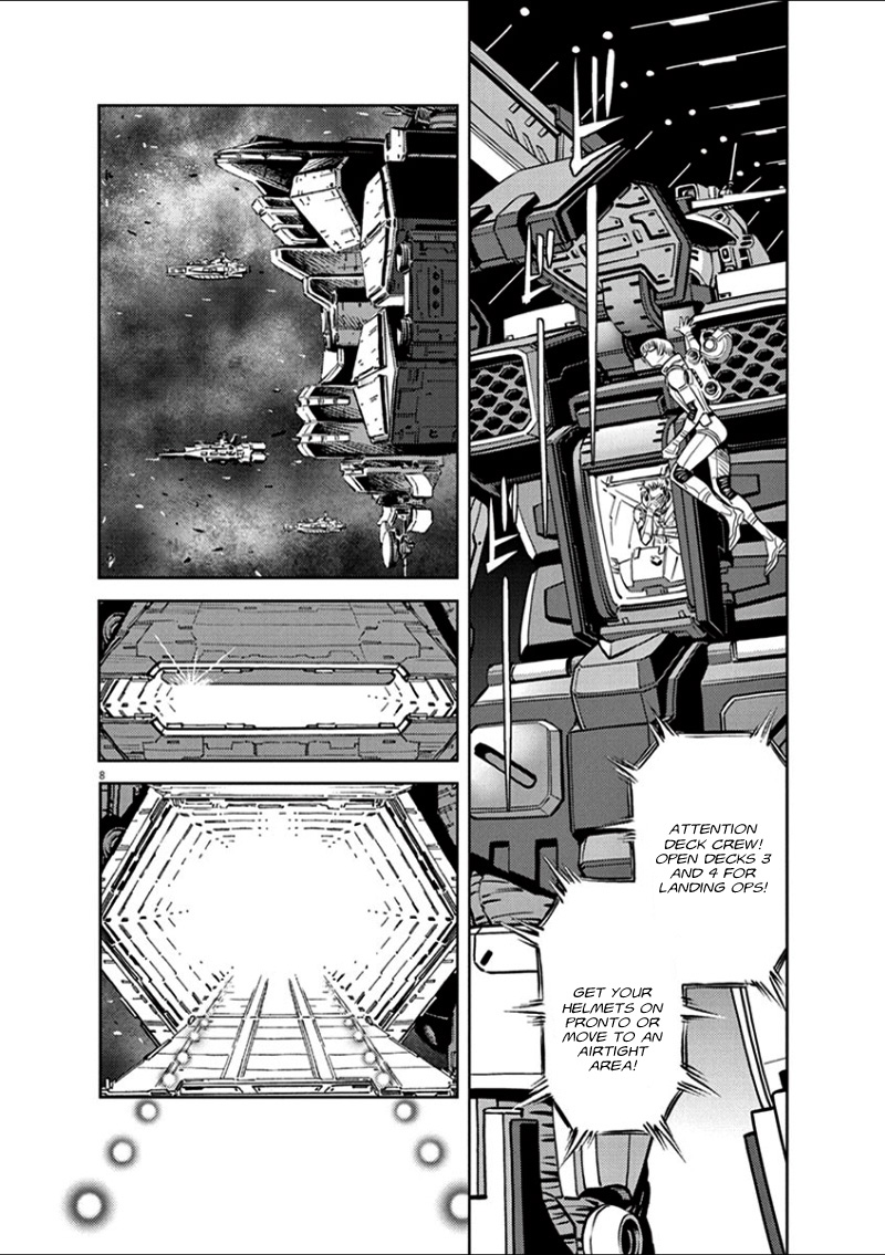 Kidou Senshi Gundam Thunderbolt Chapter 12.2 page 8 - Chapter 12 v2 : Episode.12