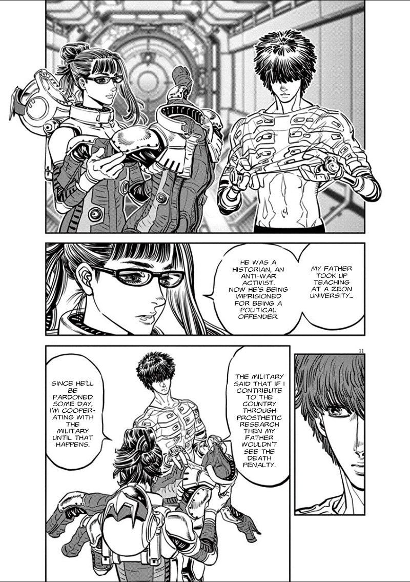 Kidou Senshi Gundam Thunderbolt Chapter 13.2 page 11 - Chapter 13 v2 : Episode.13