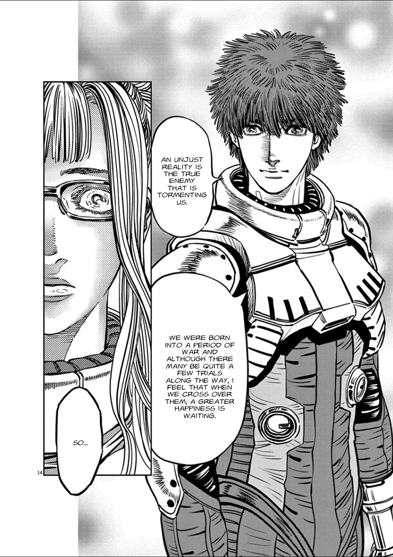 Kidou Senshi Gundam Thunderbolt Chapter 13.2 page 14 - Chapter 13 v2 : Episode.13