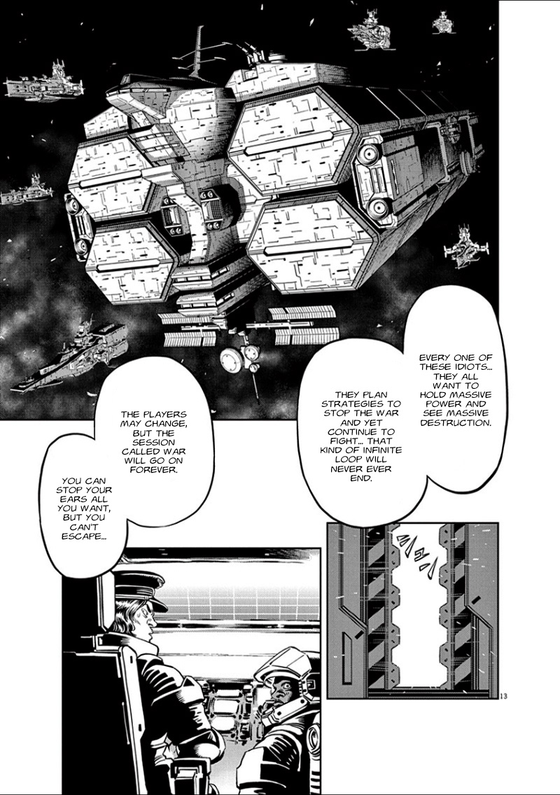 Kidou Senshi Gundam Thunderbolt Chapter 14.2 page 12 - Chapter 14 v2 : Episode.14