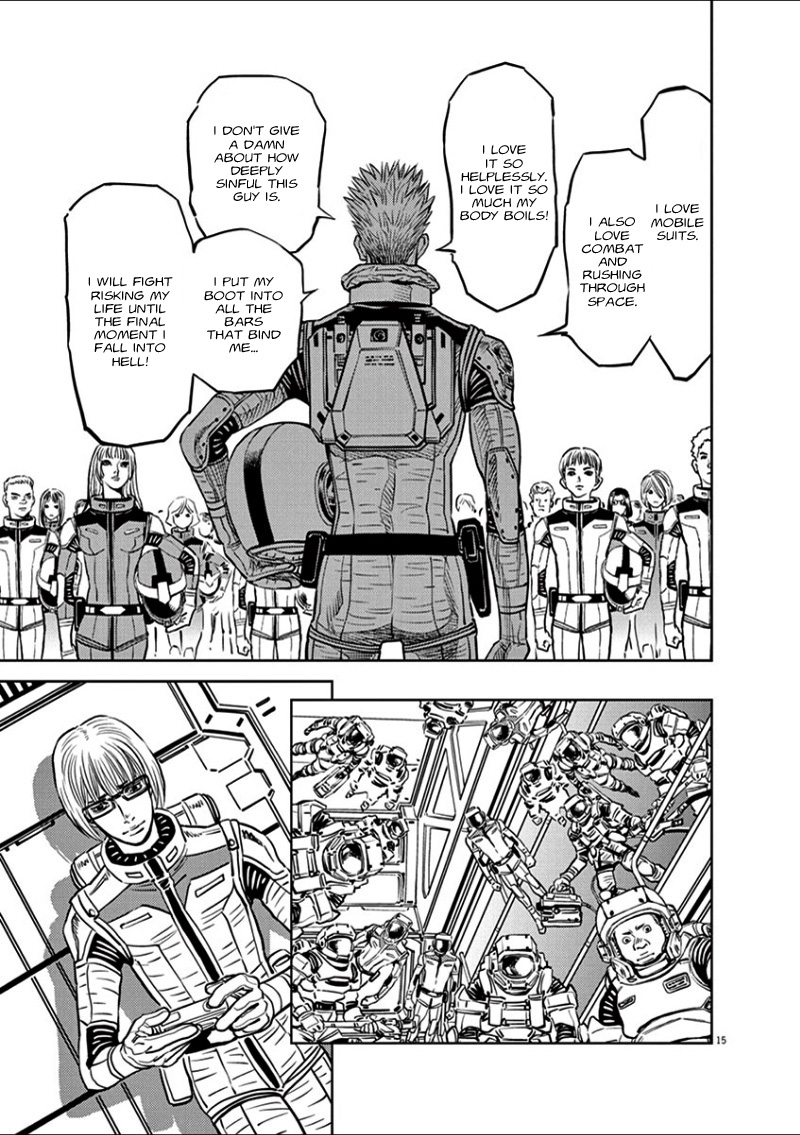 Kidou Senshi Gundam Thunderbolt Chapter 14.2 page 14 - Chapter 14 v2 : Episode.14