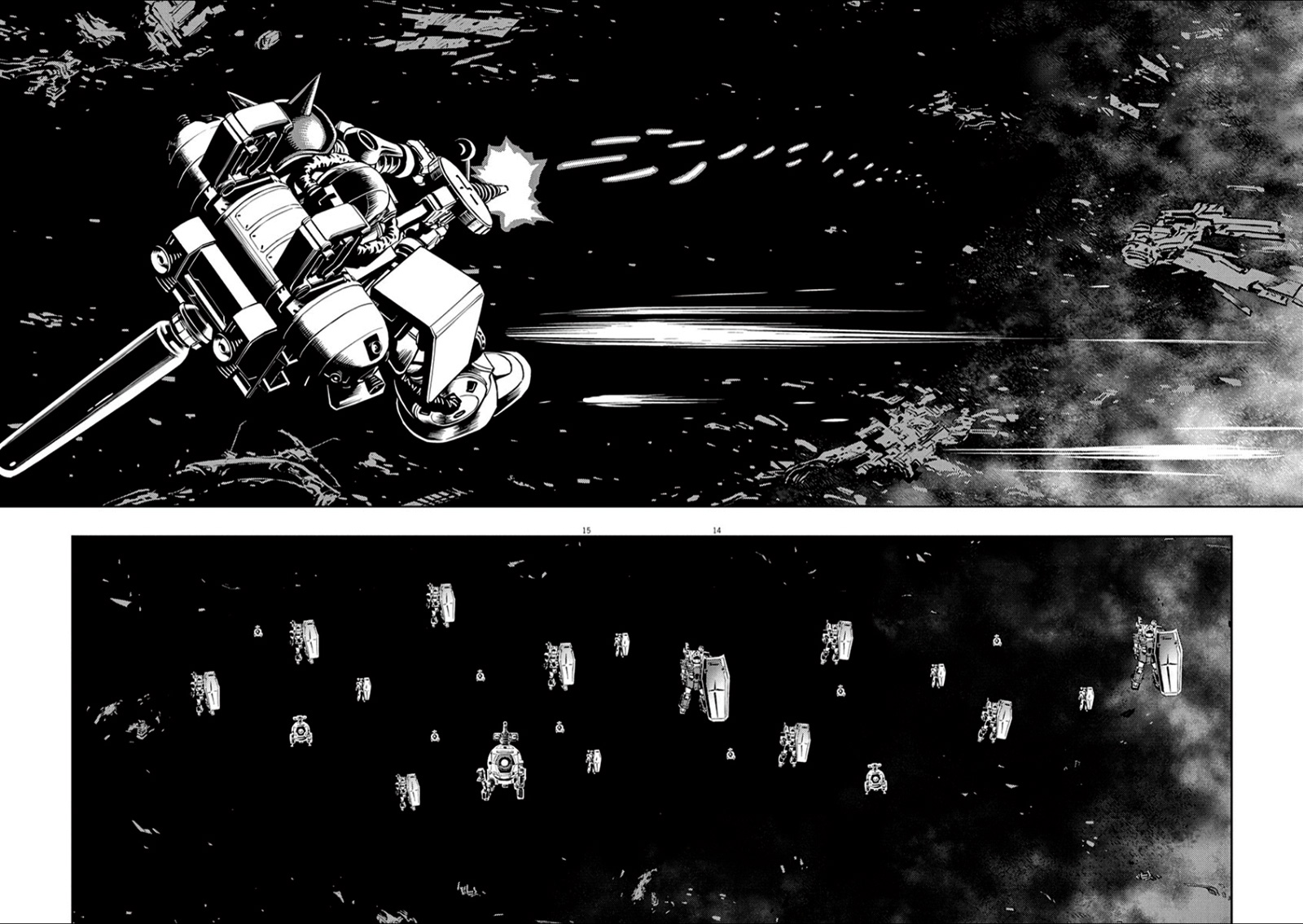 Kidou Senshi Gundam Thunderbolt Chapter 15.2 page 12 - Chapter 15 v2 : Episode.15