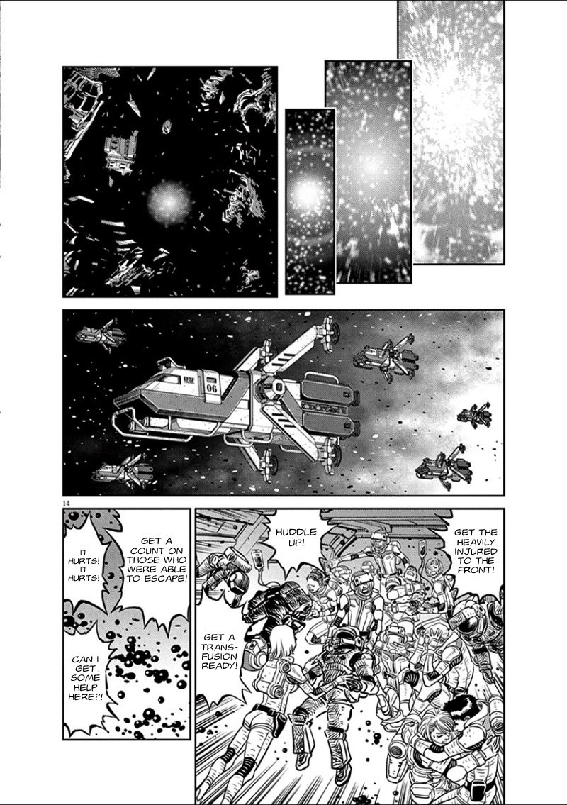 Kidou Senshi Gundam Thunderbolt Chapter 19.2 page 13 - Chapter 19 v2 : Episode.19