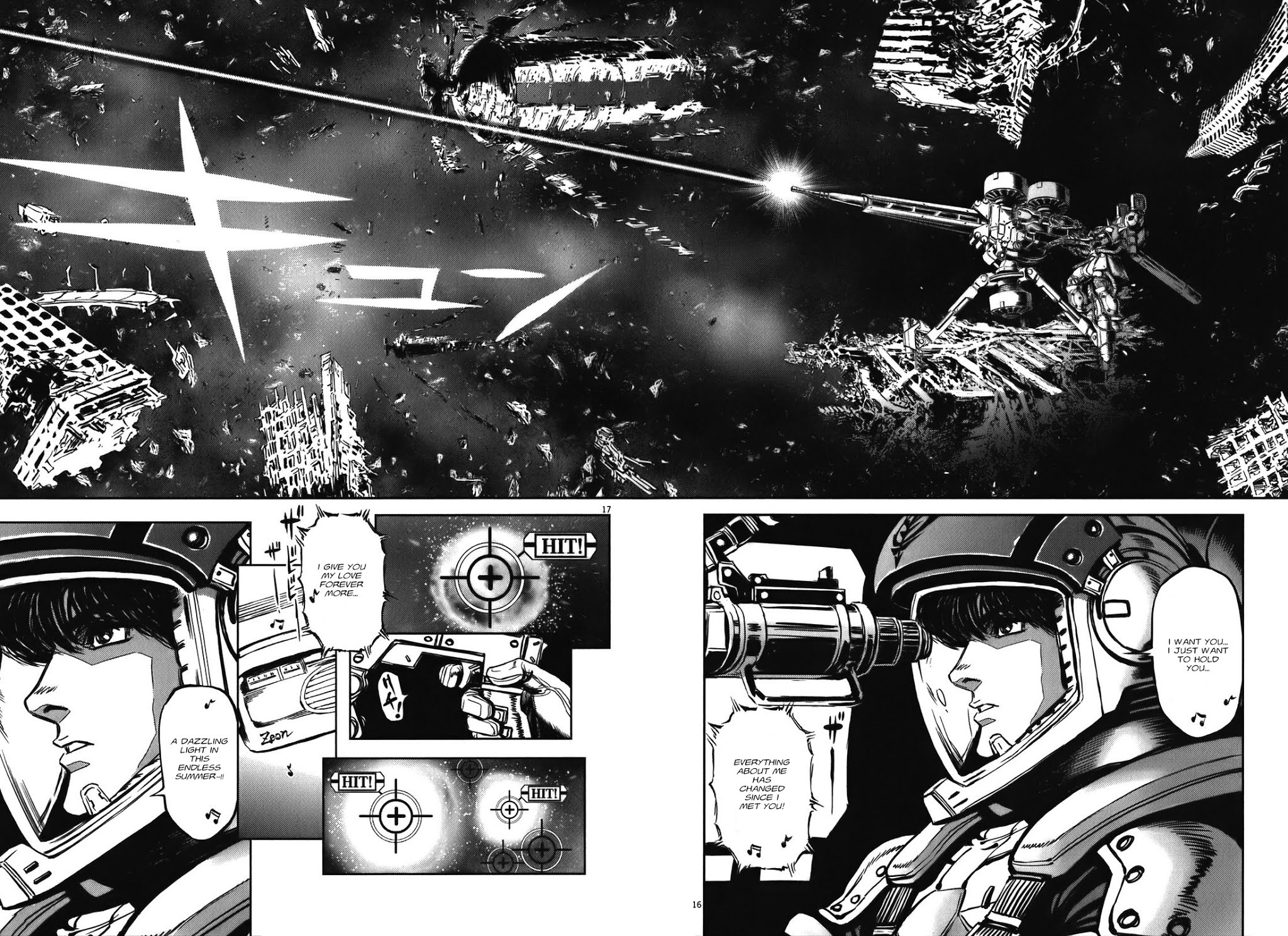 Kidou Senshi Gundam Thunderbolt Chapter 2 page 14 - Chapter 2 : Episode.2