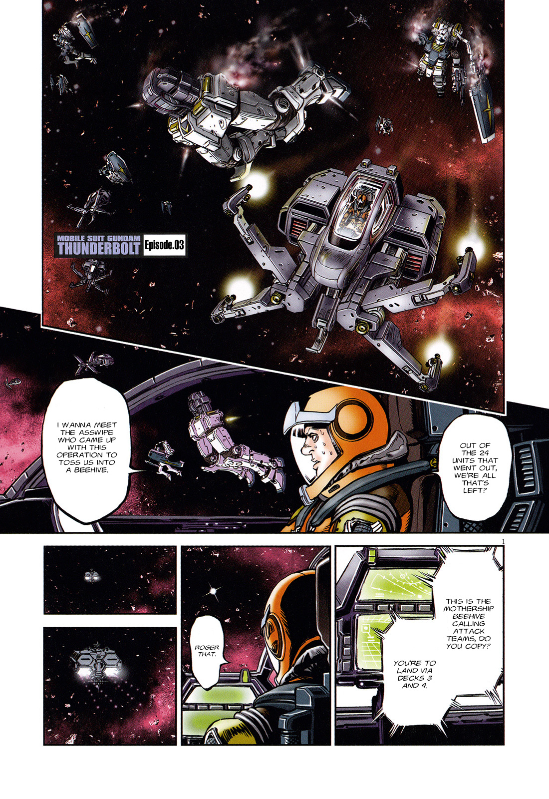 Kidou Senshi Gundam Thunderbolt Chapter 2 page 30 - Chapter 2 : Episode.2