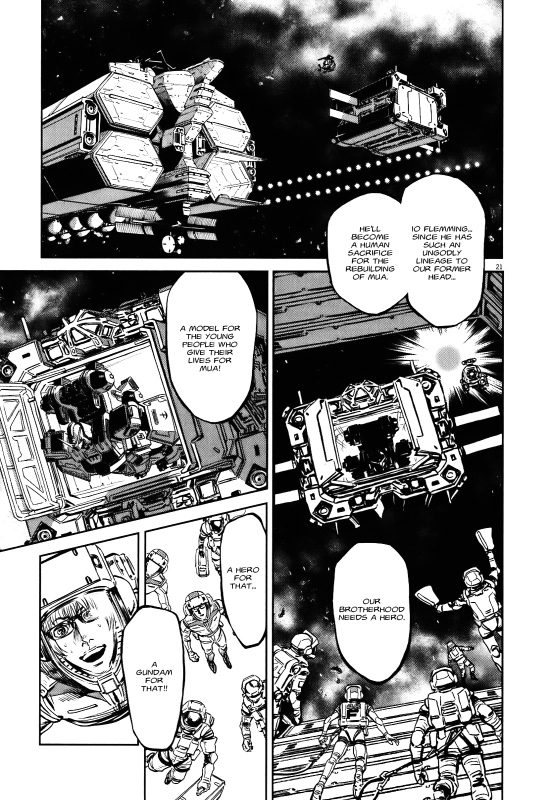 Kidou Senshi Gundam Thunderbolt Chapter 3 page 19 - Chapter 3 : Episode.3